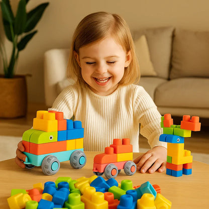 Fesara Kids Soft Educational Building Blocks - Fesara
