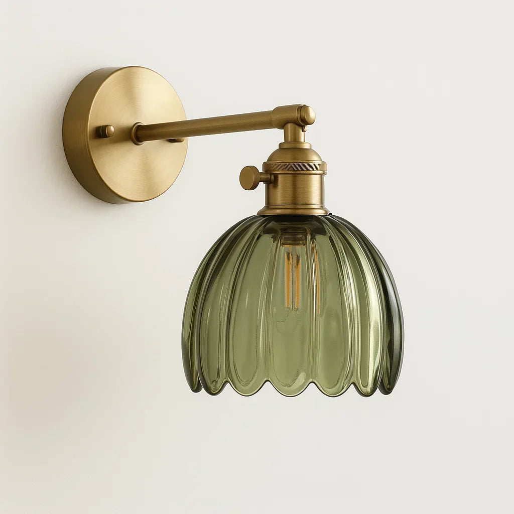 Classic Glass Wall Sconce
