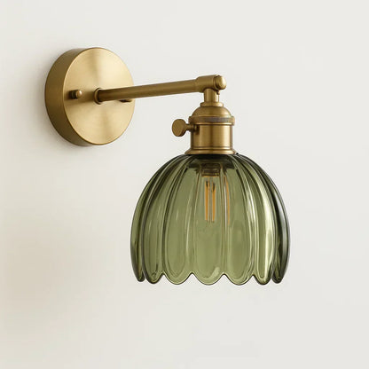 Classic Floral Pattern Wall Sconce Light