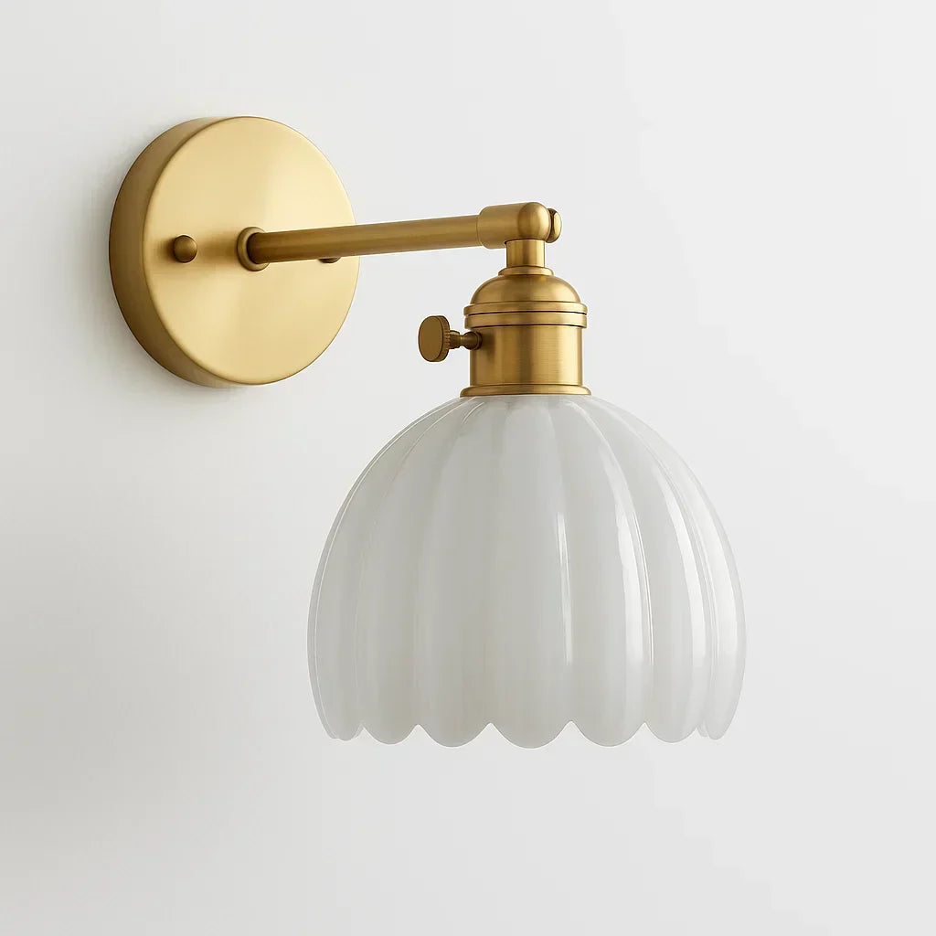 Classic Glass Wall Sconce