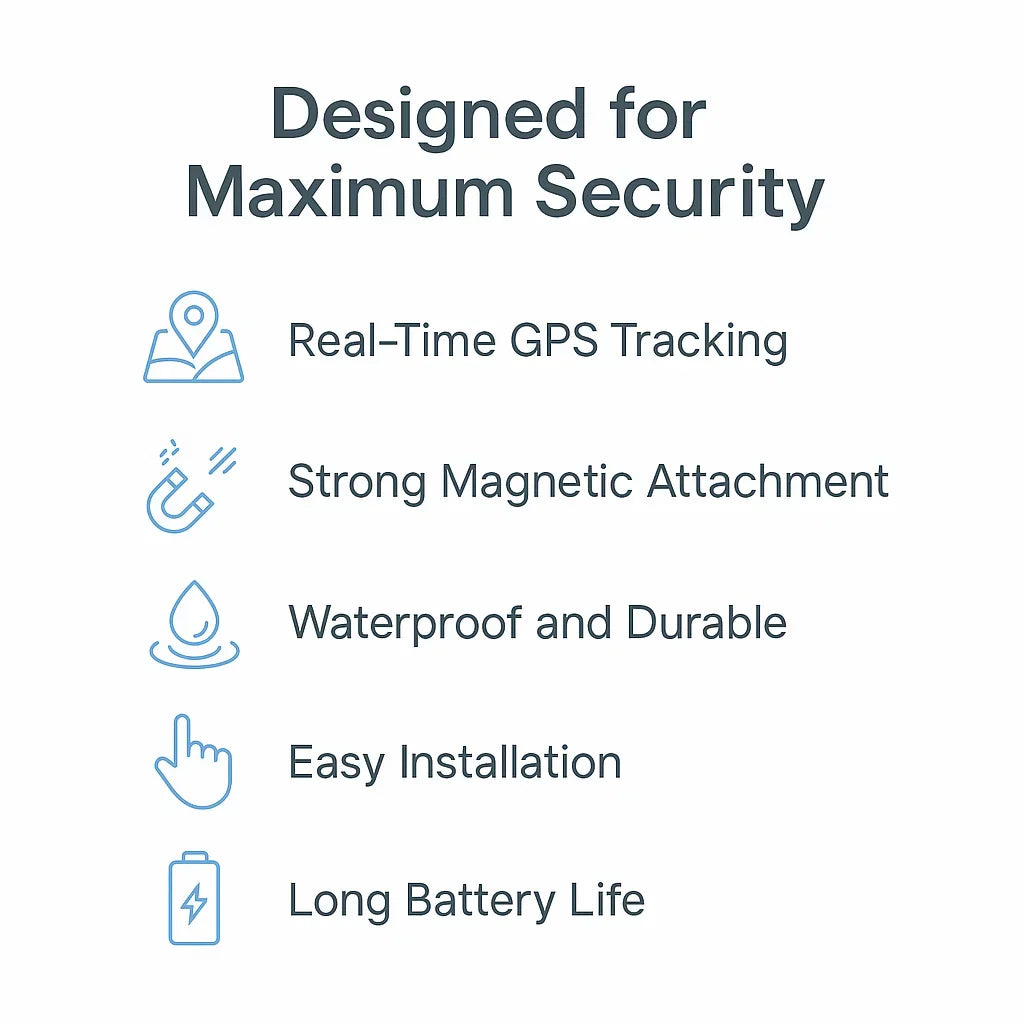 Car GPS Tracker with Powerful Magnet