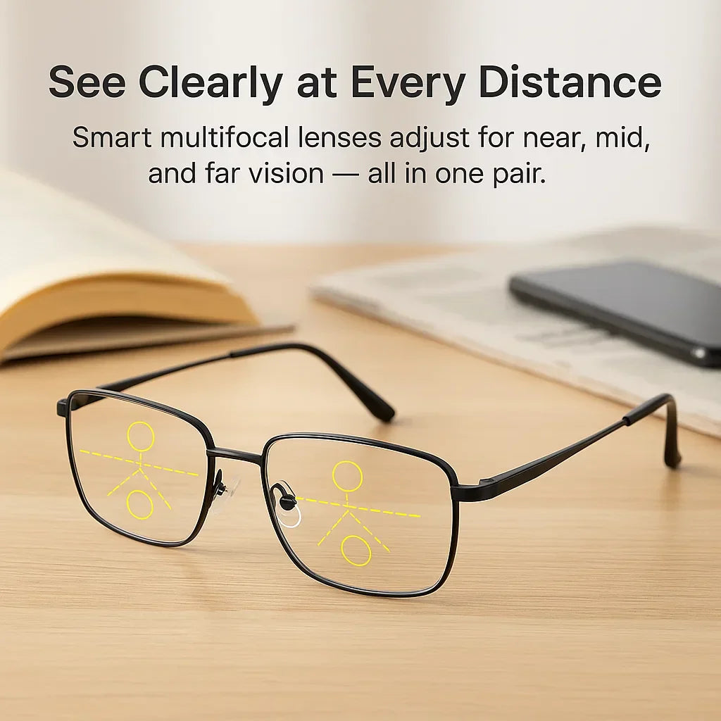 Prescription Reading Glasses with Anti Glare Coating