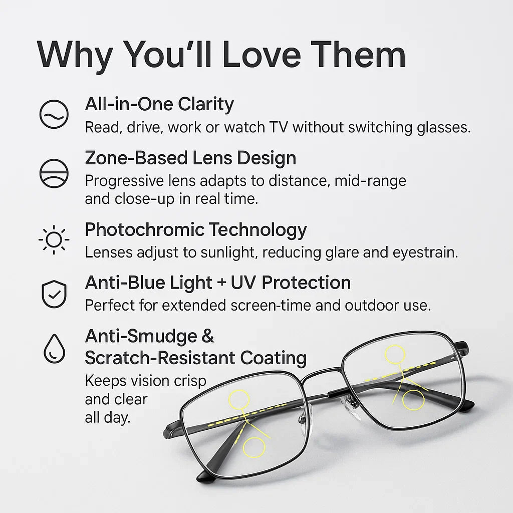Prescription Reading Glasses with Anti Glare Coating