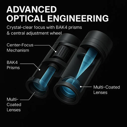 High Quality 40x22 Portable Wide View Binoculars