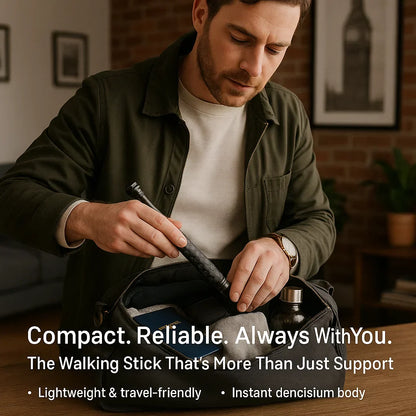 Tactical Defense Walking Stick for Hiking and City Safety