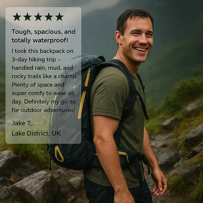 Waterproof Hiking Backpack 40L for Outdoor Travel