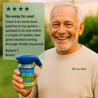 Quick Fix Lawn Grass Seed Spray for Bare Spots