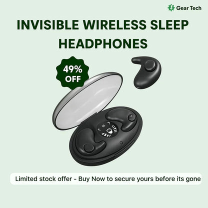Comfortable Wireless Sleep Earbuds for Side Sleepers