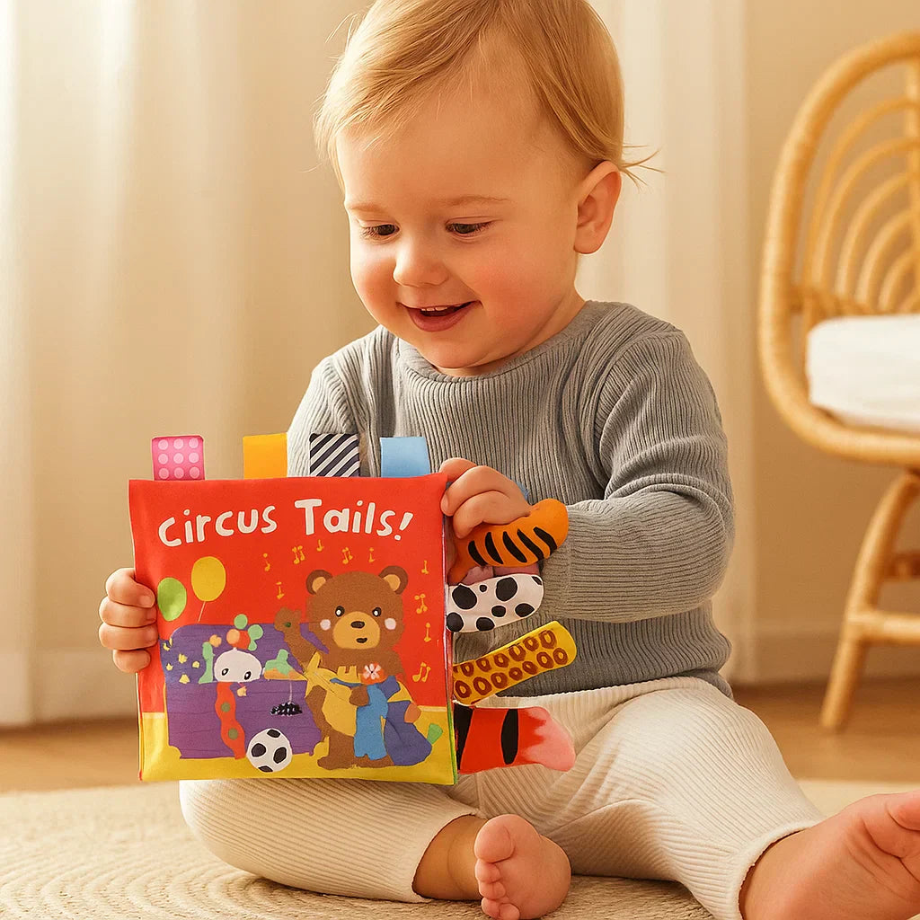 Interactive Crinkle Sound Book for Kids