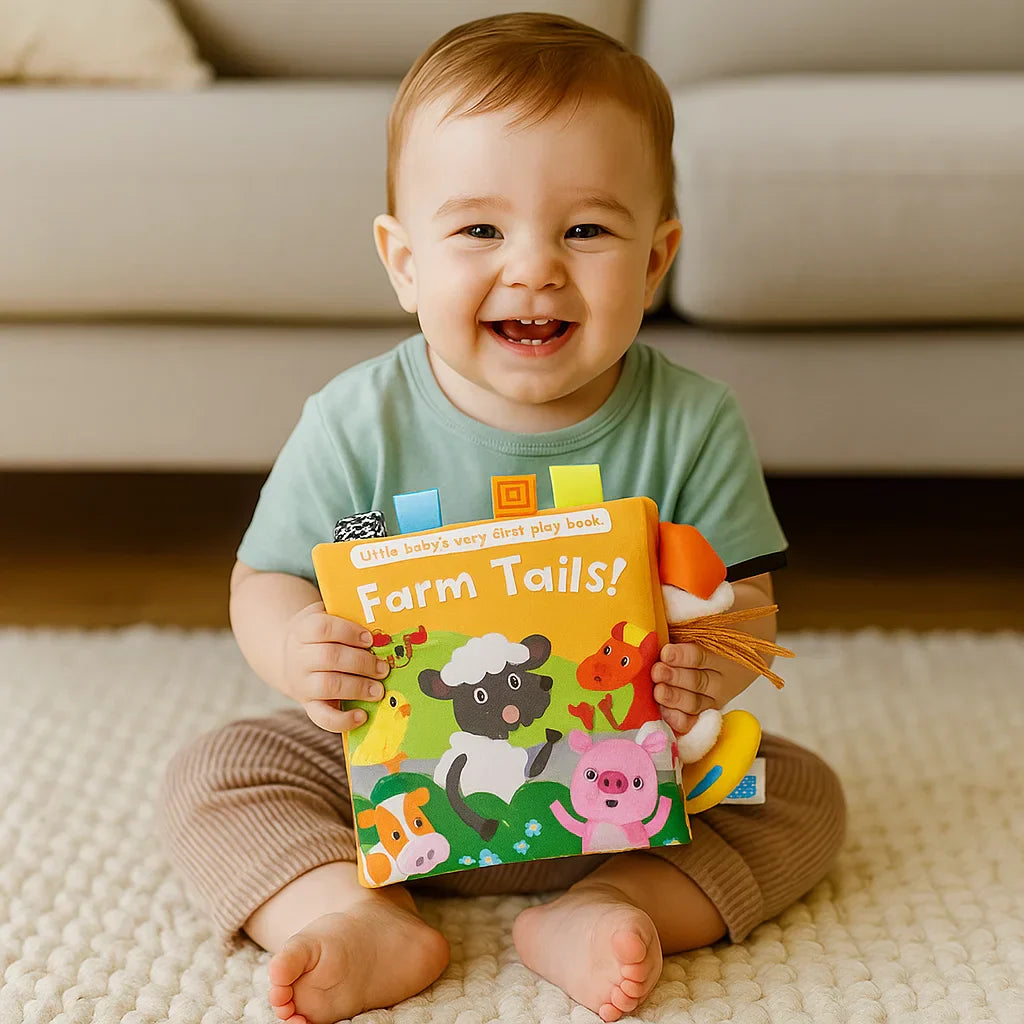 Interactive Crinkle Sound Book for Kids