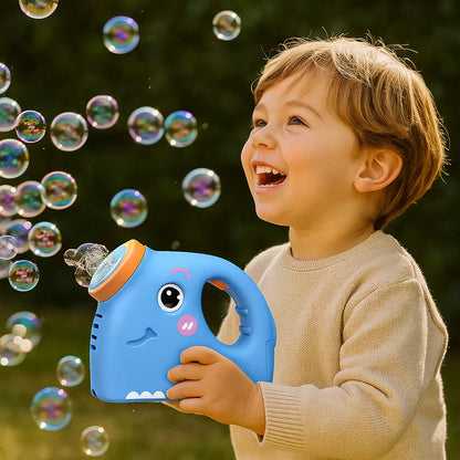 Fun Colorful Elephant Soap Bubble