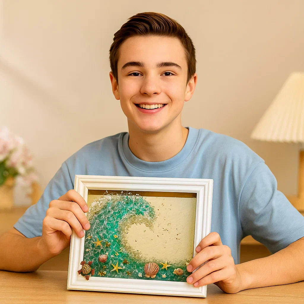 DIY Sea Glass Craft Kit to Create Yourself