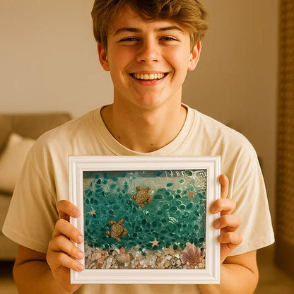 DIY Sea Glass Craft Kit to Create Yourself