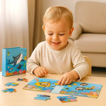 Fun Interactive Kids Puzzle Book