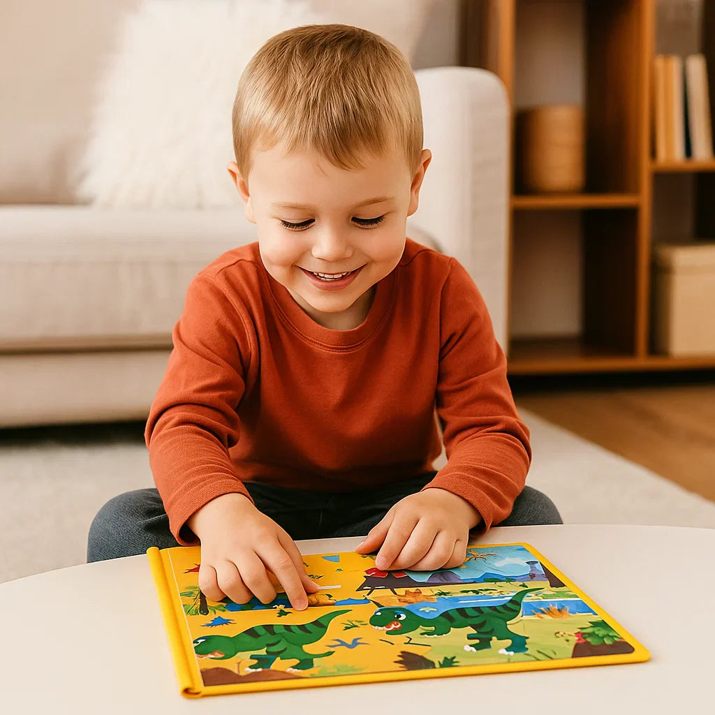 Fun Interactive Kids Puzzle Book