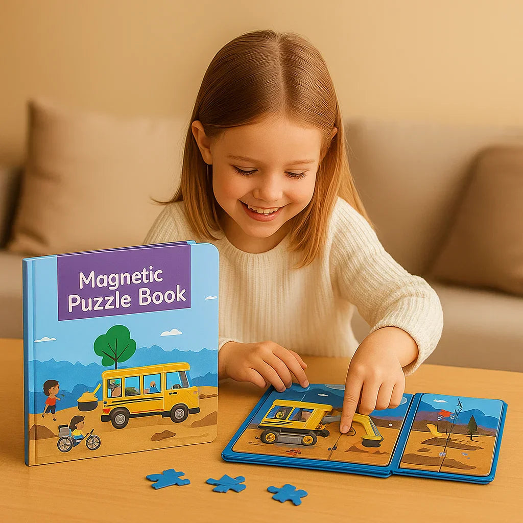 Fun Interactive Kids Puzzle Book