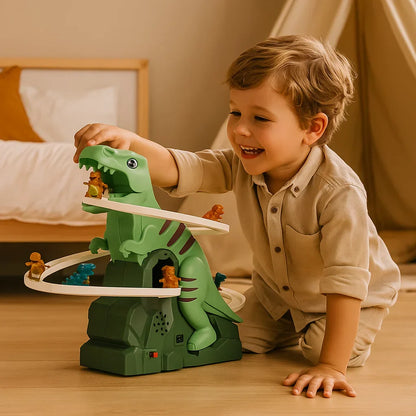 Kids Dinosaur Slide Roller Coaster Ride - Fesara