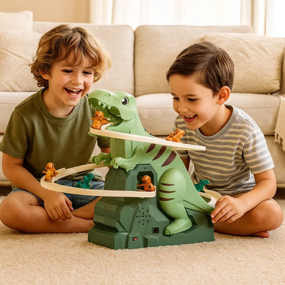 Kids Dinosaur Slide Roller Coaster Ride