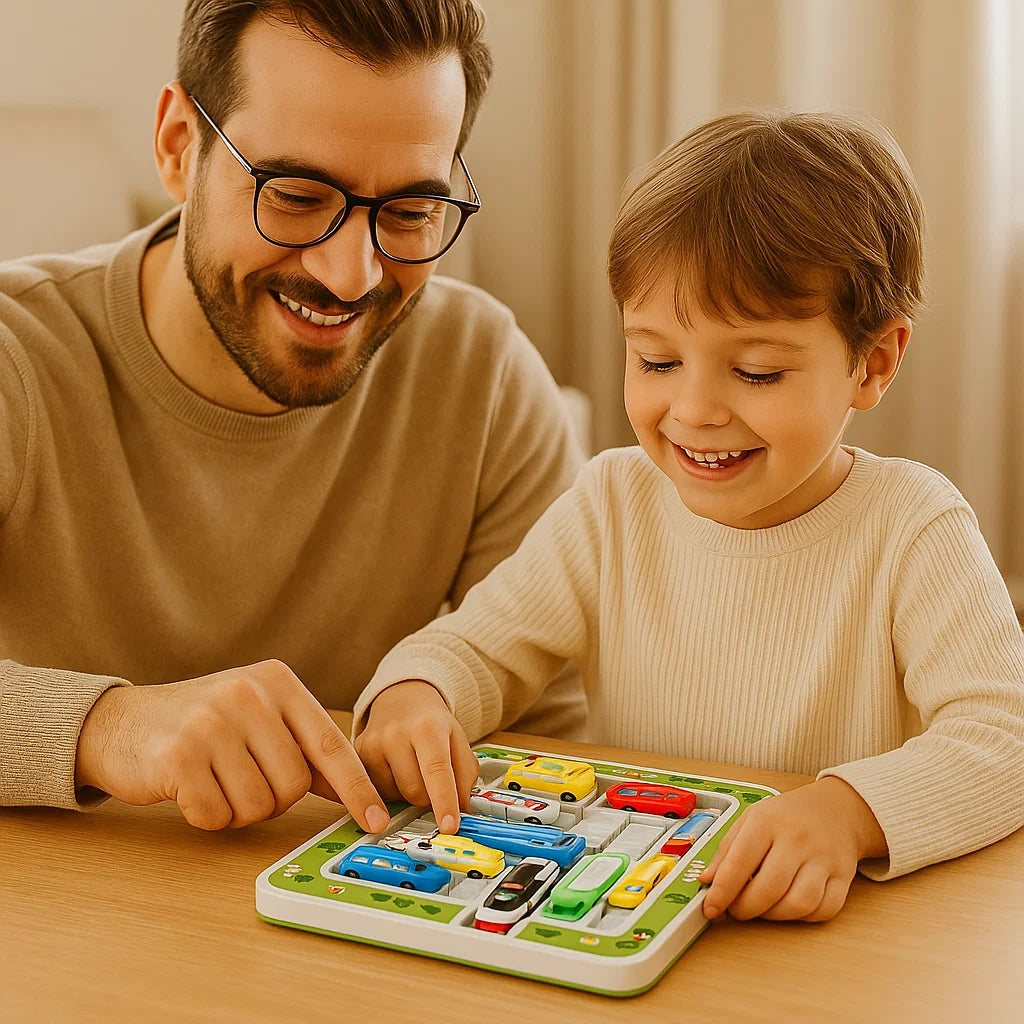 Fun Car Parking Brain Teaser Toy for Children - Fesara