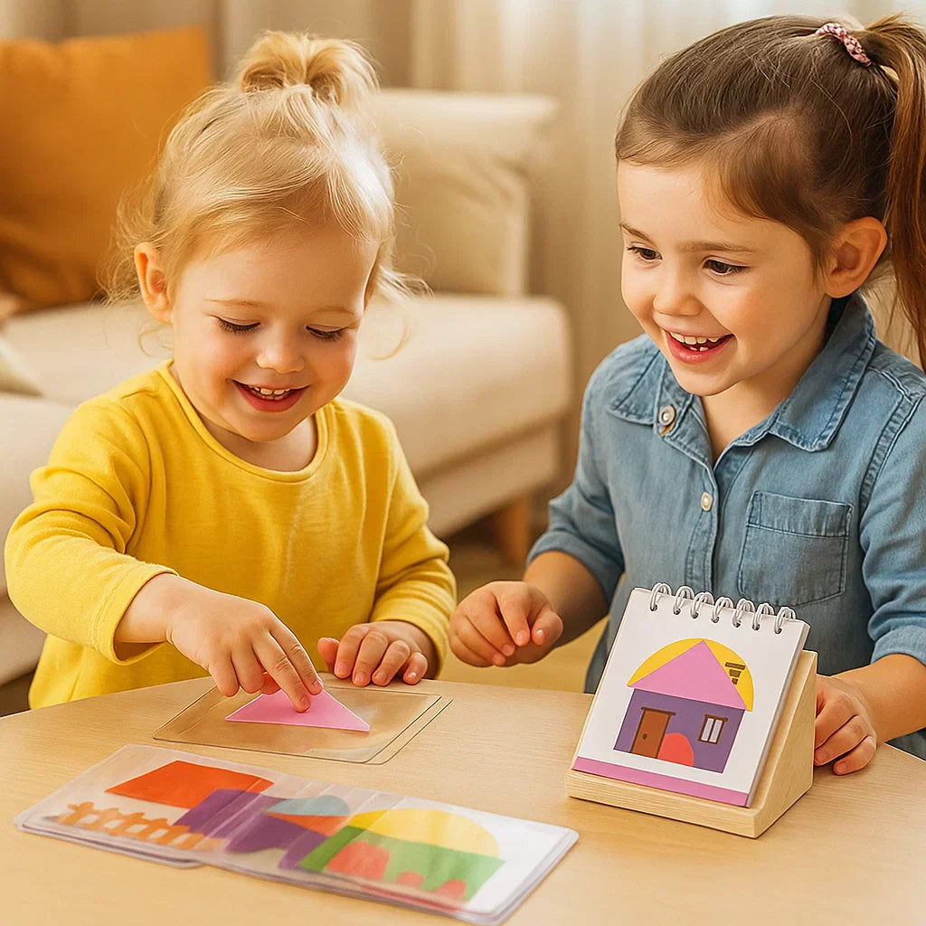 Colorful Shape Sorting Logic Puzzle Game - Fesara
