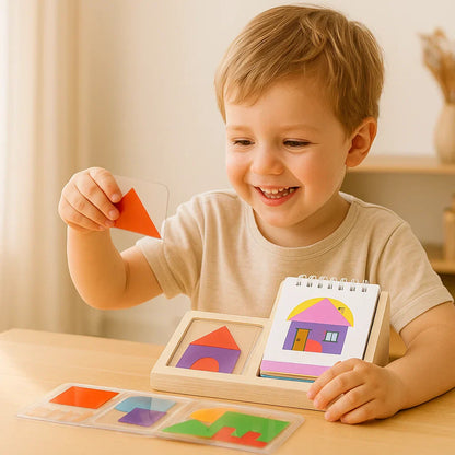 Colorful Shape Sorting Logic Puzzle Game