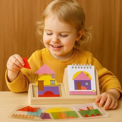 Colorful Shape Sorting Logic Puzzle Game