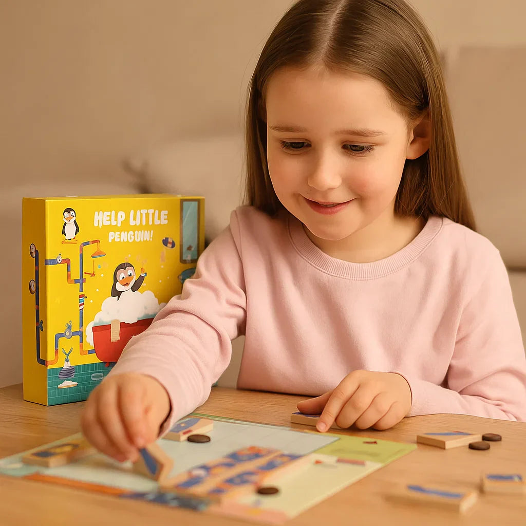 Fun Brain Teaser Shower Puzzle Game for Kids