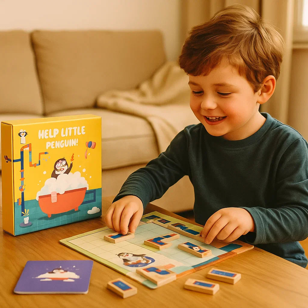 Fun Brain Teaser Shower Puzzle Game for Kids