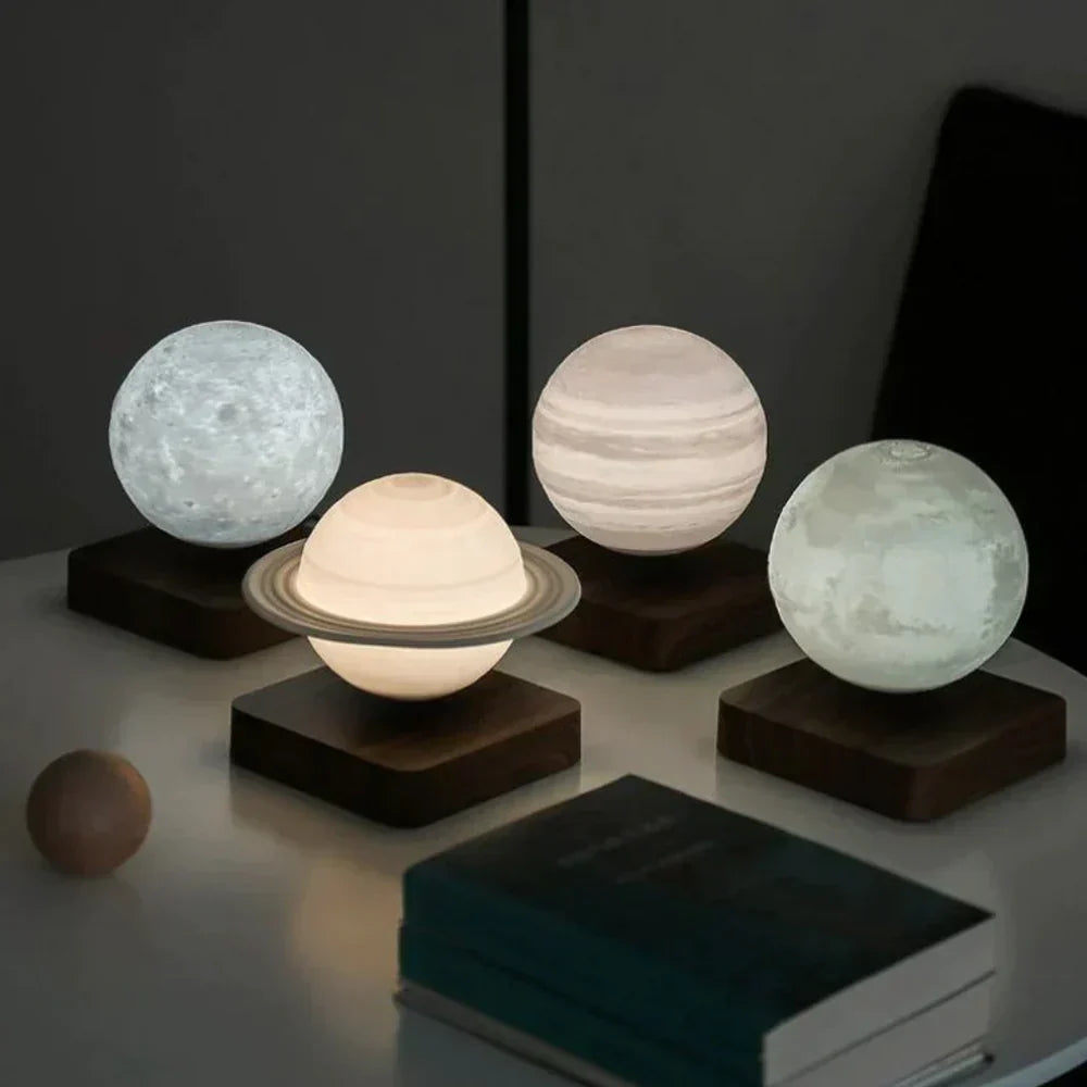 Glowing Orb Floating Moon Light