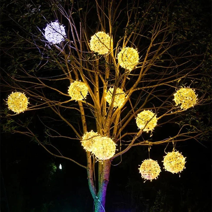 Glowing LED Globe Light for Home & Garden