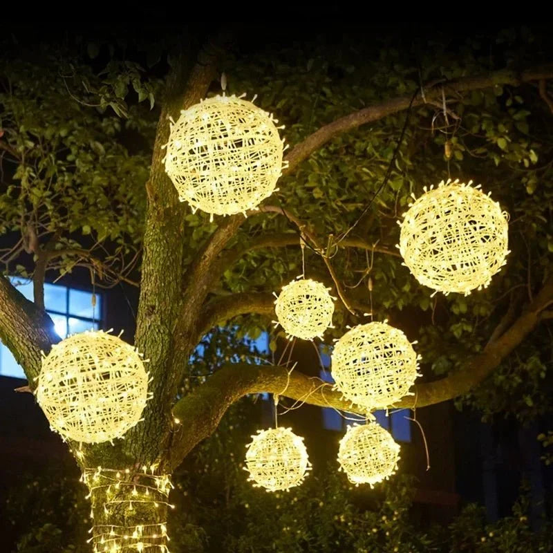 Glowing LED Globe Light for Home & Garden - Fesara