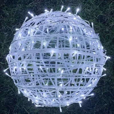 Glowing LED Globe Light for Home & Garden