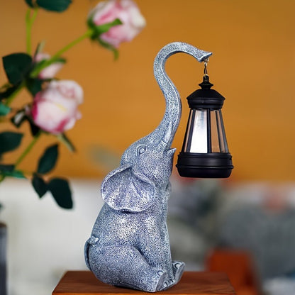 Outdoor Solar Garden Lamp - Elephant Night Light