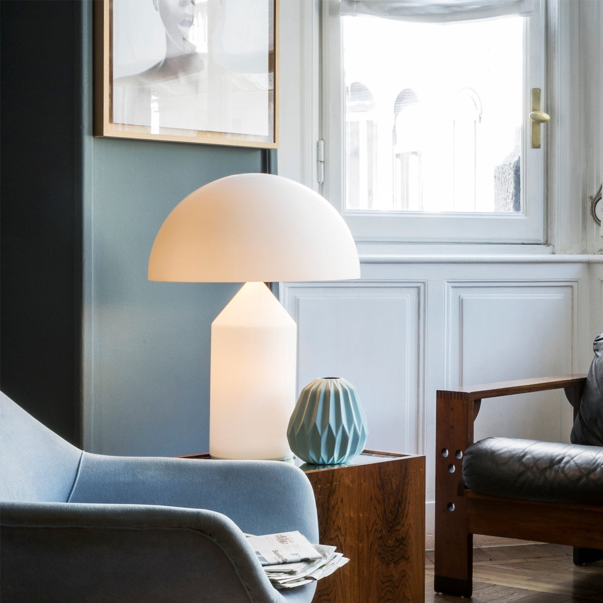 Stunning Glass Table Lamp