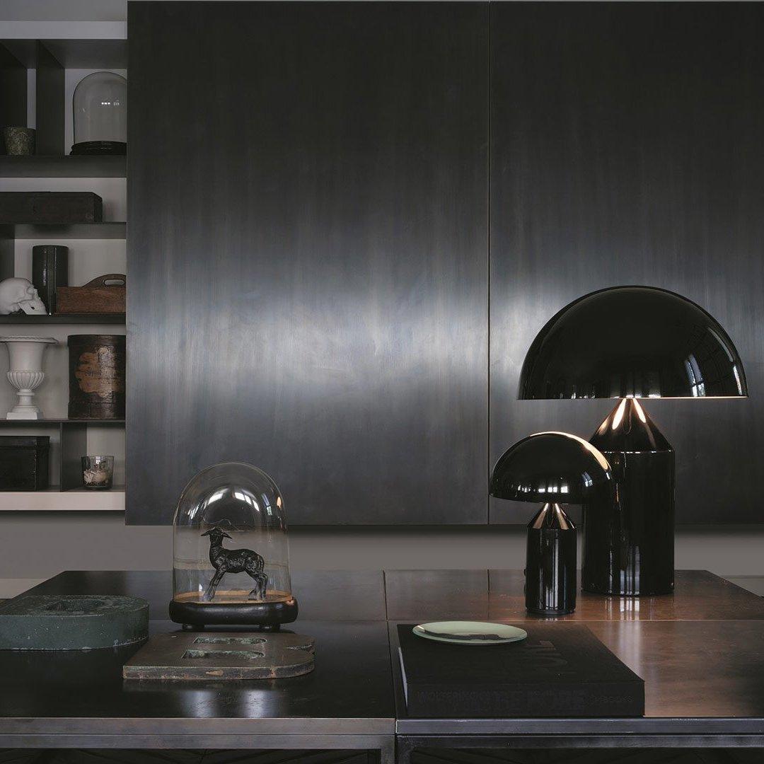 Modern Silver Table Lamp