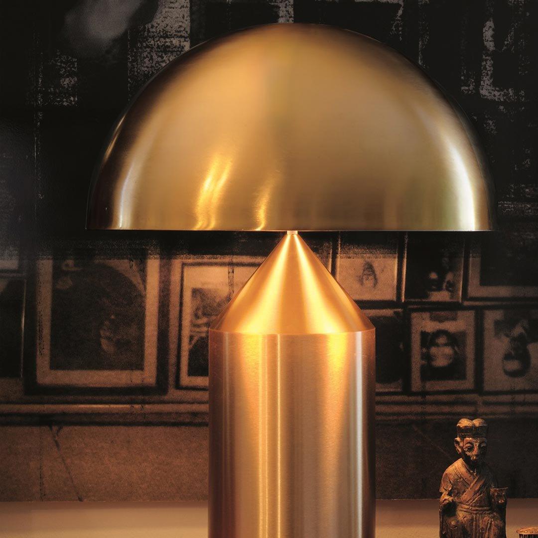 Modern Silver Table Lamp