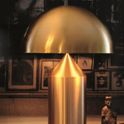 Modern Silver Table Lamp