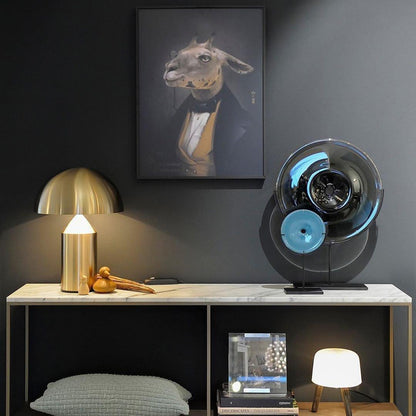 Modern Silver Table Lamp