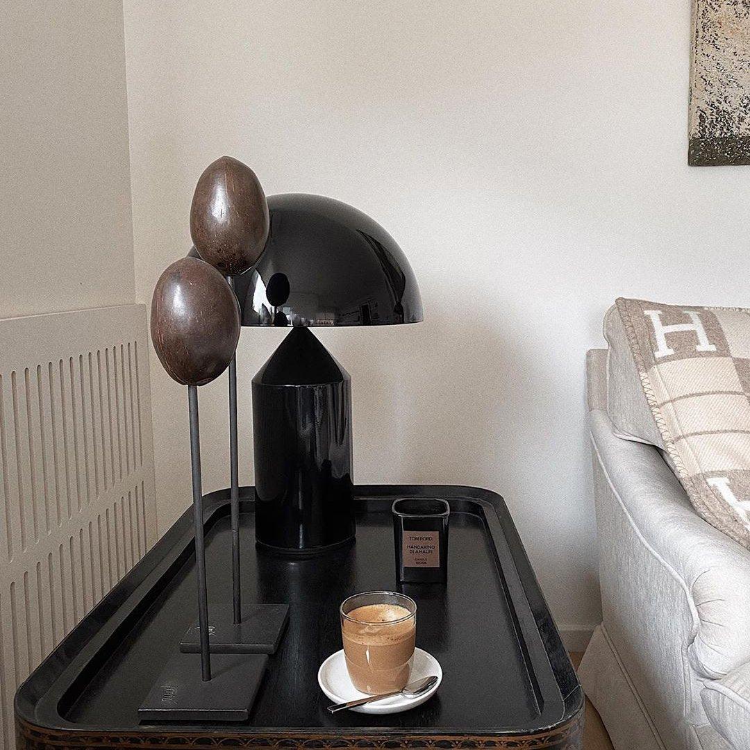 Modern Silver Table Lamp
