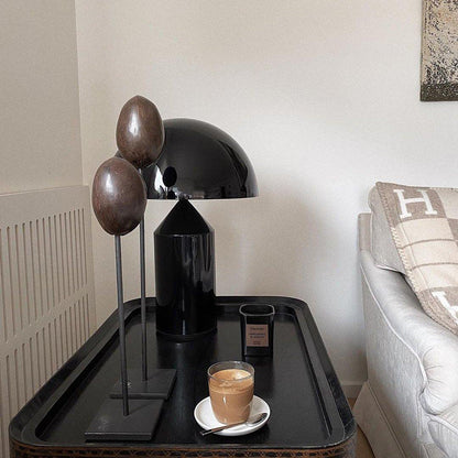 Modern Silver Table Lamp