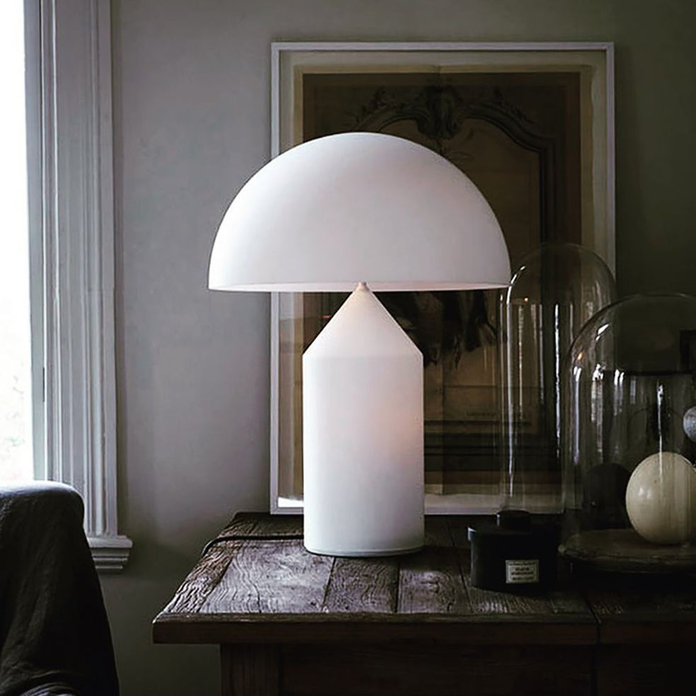 Modern Silver Table Lamp