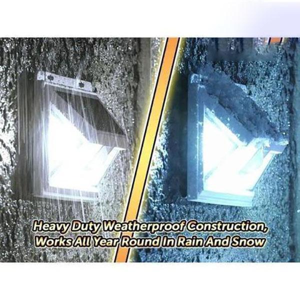 Outdoor Solar Powered Waterproof Wall Lamp