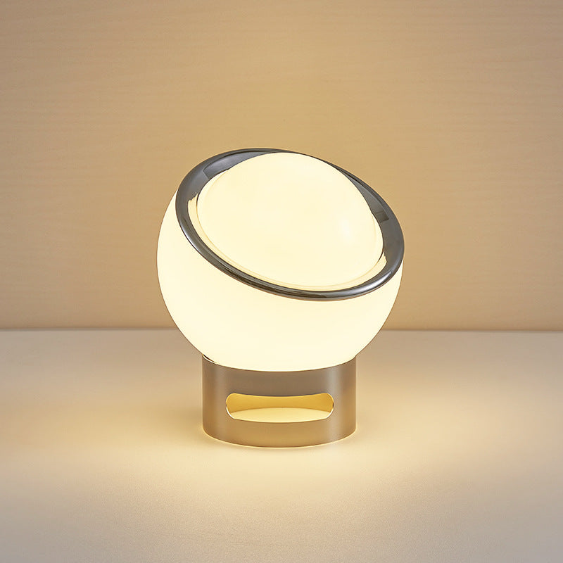 Classic Round Glass LED Desk Lamp