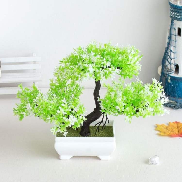 AuraBloom Decorative Bonsai Pot - Artificial Plant - Wild Eye Vision