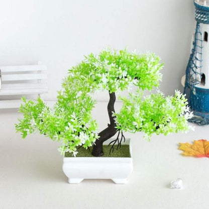 AuraBloom Decorative Bonsai Pot - Artificial Plant - Wild Eye Vision