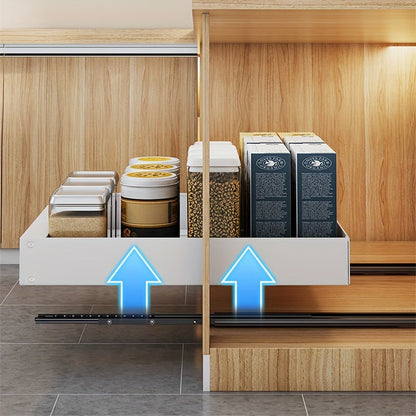 Compact Kitchen Slide Out Storage Shelf