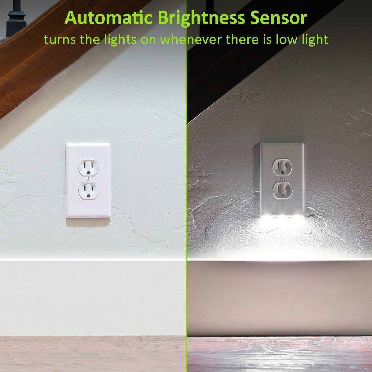 Smart Automatic Plug Outlet Night Light
