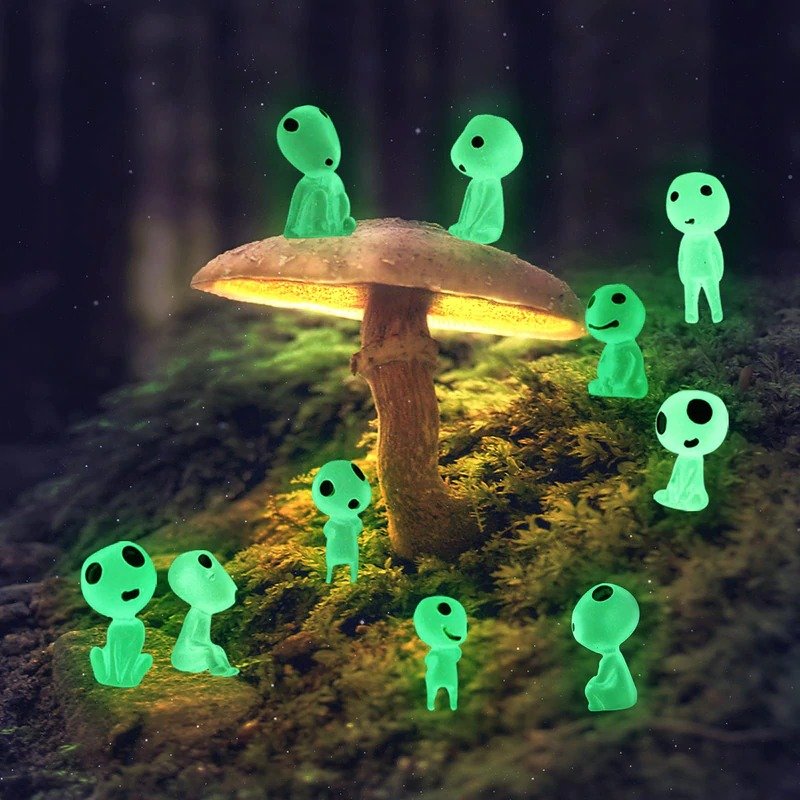Colorful Fairy Garden Statues