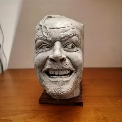 Creepy Halloween Decor Bookend Figures