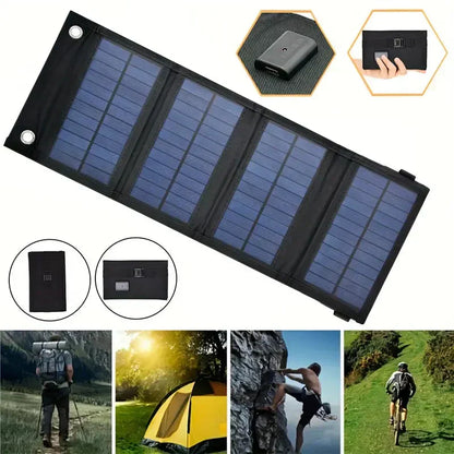 Compact Solar Portable Charger - Fesara